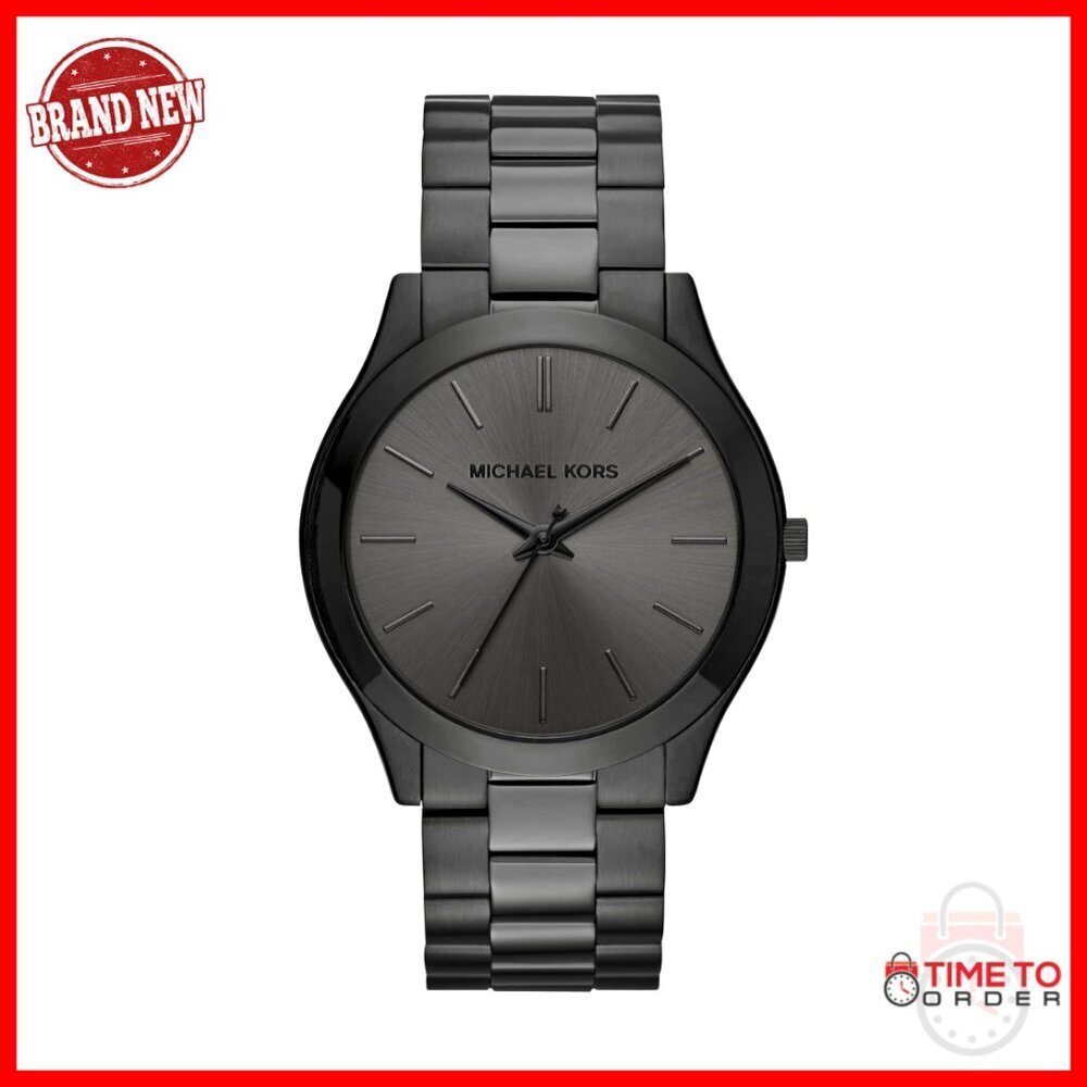 Men's Stainless Steel Watch, Quartz Movement, 44mm Case, Deployment Clasp